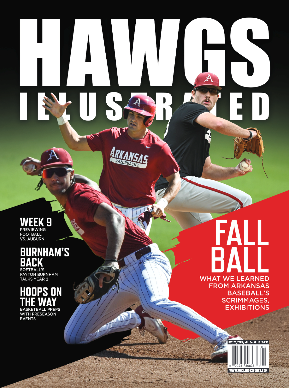 Hawgs Illustrated October 25, 2025 Vol. 34 No. 16